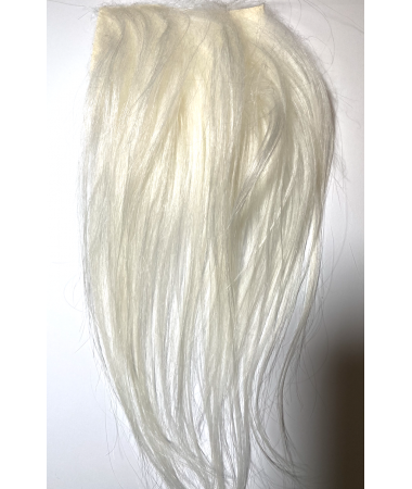 POLAR GOAT HAIR WHITE